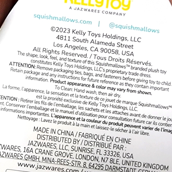 Squishmallows Mead the Apple Cider Stuffed Plush 5” - Picture 8 of 8